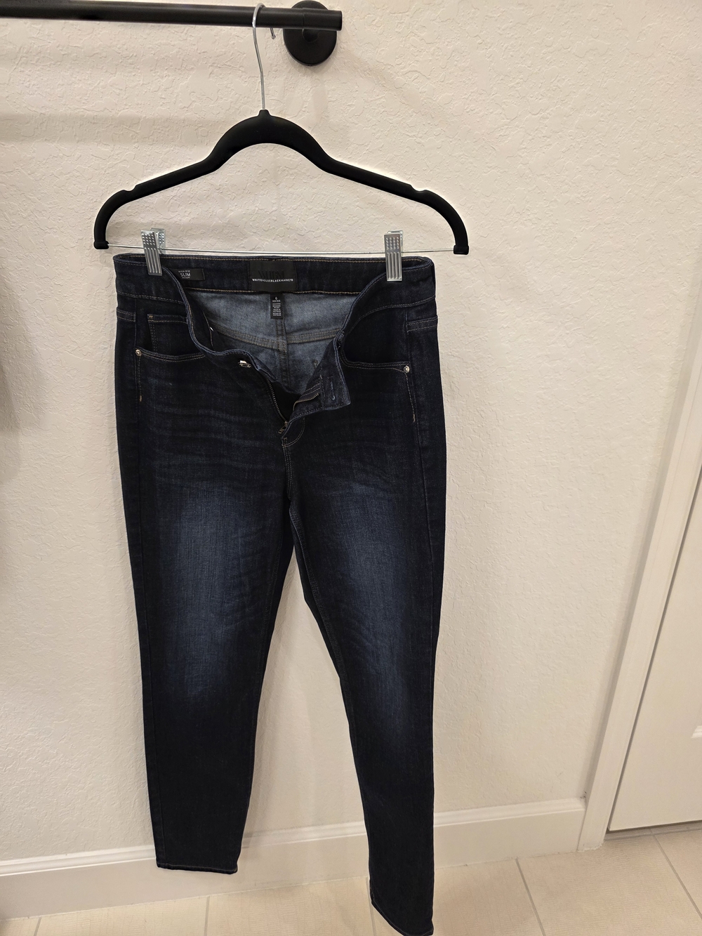 White House Black Market Dark Wash Skinny Jeans